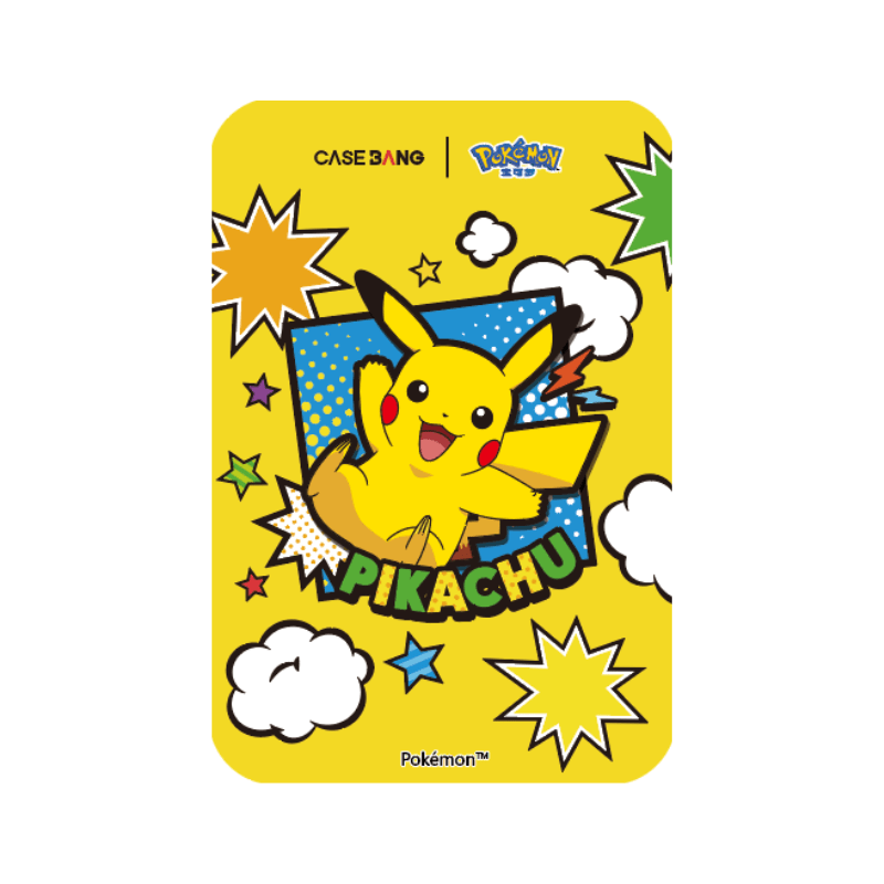 CaseBang Back Cover Pikachu Magsafe Wallet Stand