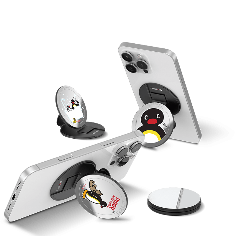 CaseBang Pingu MagSafe Grip Stand