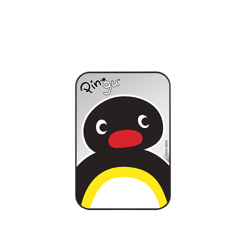 CaseBang Pingu Selfie / Back Cover Pingu Series MagSafe Wallet Stand