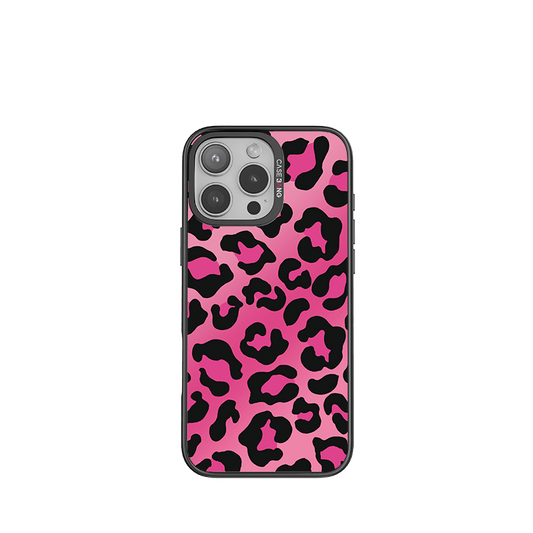 CaseBang iPhone 13 / Back Cover+Base Case Pink Leopard Imagisnap