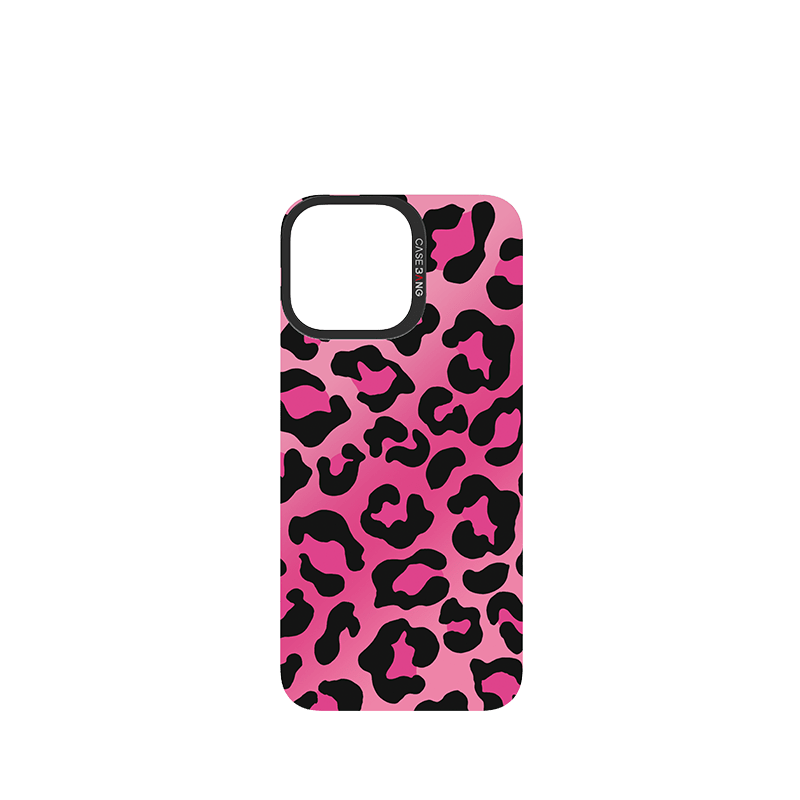 CaseBang iPhone 13 / Back Cover Pink Leopard Imagisnap