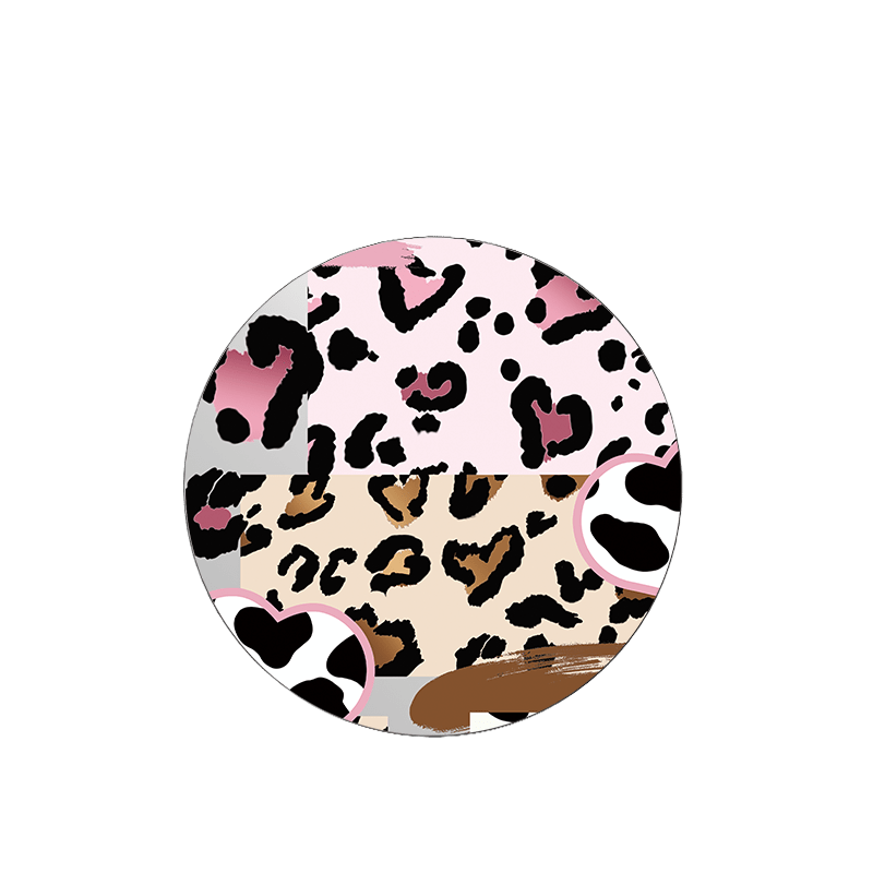 CaseBang Back Cover Recombinant Leopard Magsafe Grip Stand