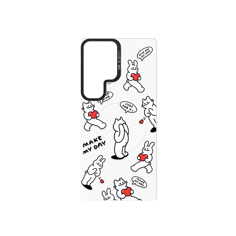 CaseBang Samsung S24 / Back Cover Spreading Love Imagisnap