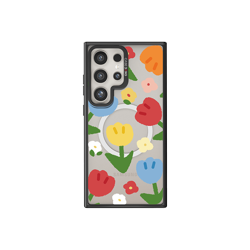 CaseBang Samsung S24 / Back Cover+Base Case SPRING FLORAL Imagisnap