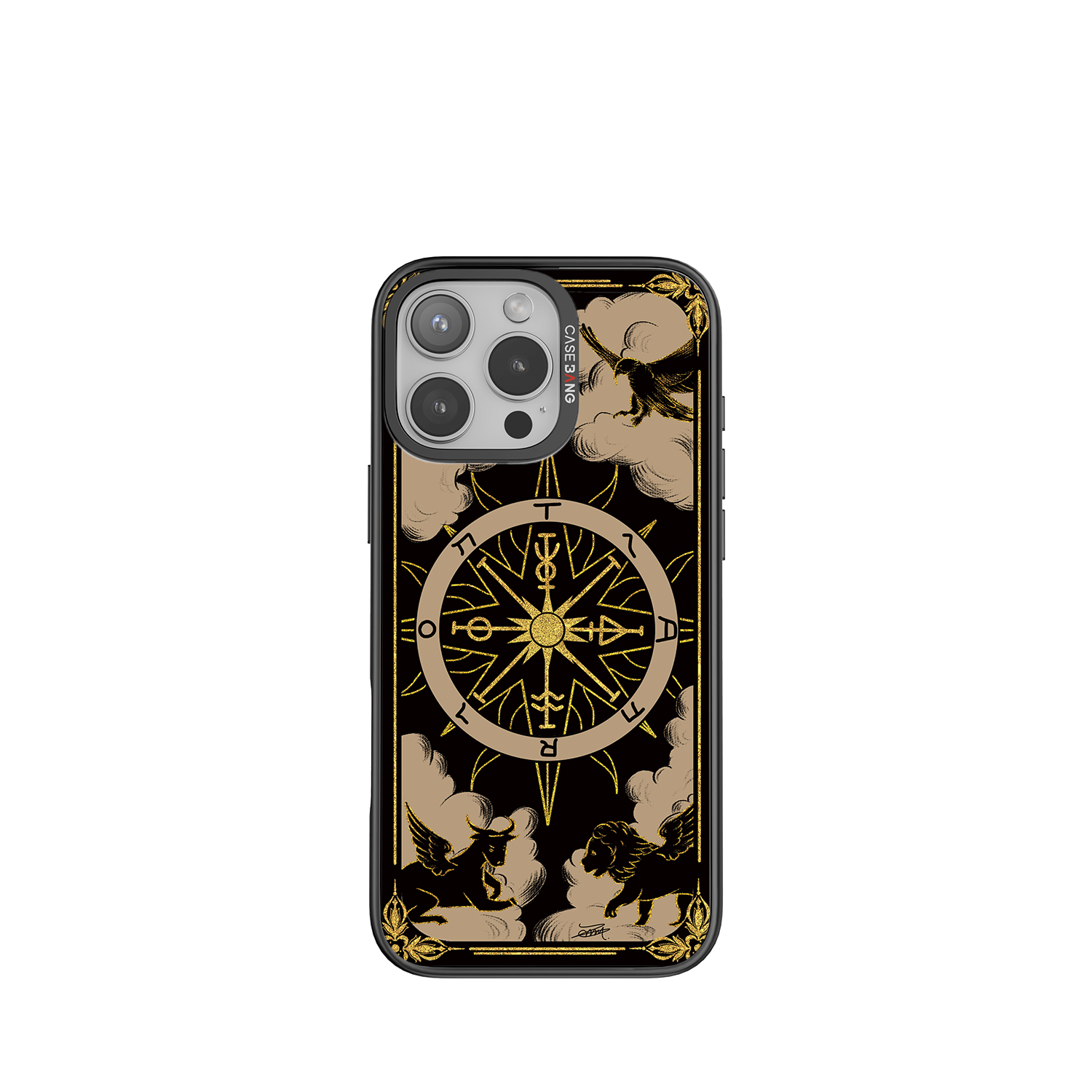 CaseBang tarot iPhone 13 / Back Cover+Base Case WHEEL FORTUNE Imagisnap