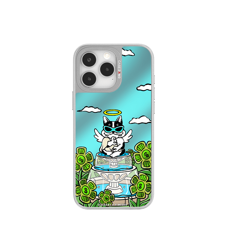 CaseBang Unijoy   AIMEEWQ Unijoy Phone Case New Arrival- AIMEEWQ Silver Unijoy Wishing Well / iPhone 14 Pro AIMEEWQ Silver Unijoy