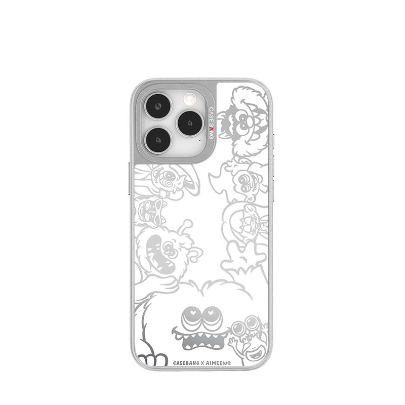 CaseBang Unijoy   AIMEEWQ Unijoy Phone Case New Arrival- AIMEEWQ Silver Unijoy Wishing AIMEEWQ / iPhone 14 Pro AIMEEWQ Silver Unijoy