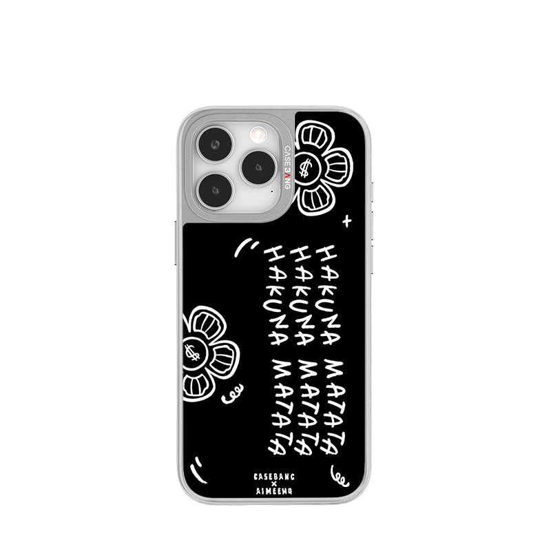 CaseBang Unijoy   AIMEEWQ Unijoy Phone Case New Arrival- AIMEEWQ Silver Unijoy Wishing Flower / iPhone 14 Pro AIMEEWQ Silver Unijoy