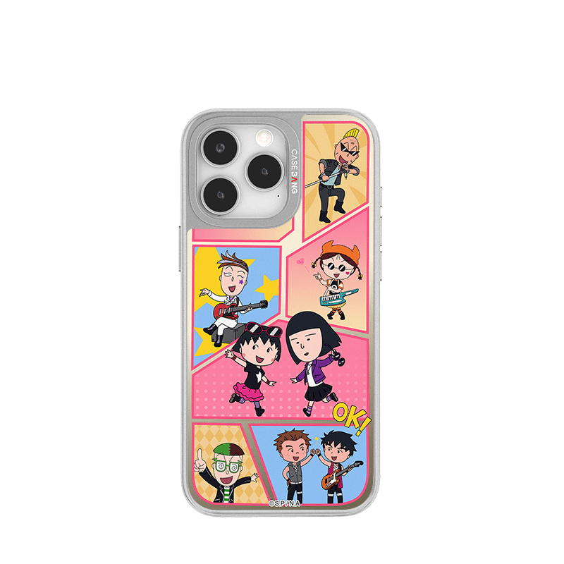 CaseBang Unijoy Chibi Maruko-chan Silver Unijoy Maruko Band / iPhone 14 Pro Chibi Maruko-chan Silver Unijoy