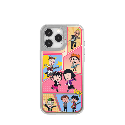 CaseBang Unijoy Chibi Maruko-chan Silver Unijoy Maruko Band / iPhone 14 Pro Chibi Maruko-chan Silver Unijoy