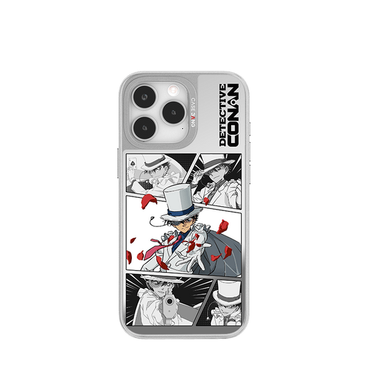 CaseBang Unijoy DETECTIVE CONAN Silver Unijoy Kaito Kid Panels / iPhone 14 Pro DETECTIVE CONAN Silver Unijoy