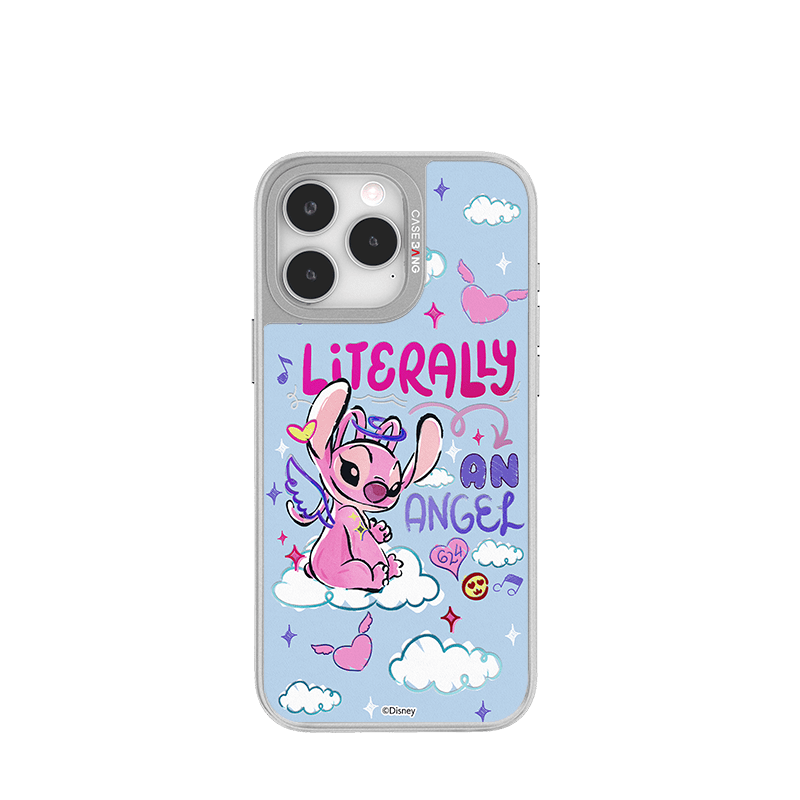 CaseBang Unijoy Disney Stitch Silver Unijoy Literally Angel / iPhone 14 Pro Disney Stitch Silver Unijoy
