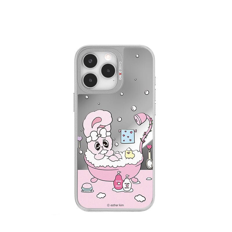 CaseBang Unijoy Esther Bunny Silver Unijoy Relaxing Esther Bunny / iPhone 14 Pro Esther Bunny Silver Unijoy
