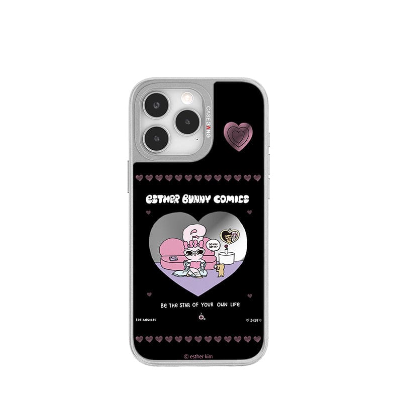 CaseBang Unijoy Esther Bunny Silver Unijoy Star Esther Bunny / iPhone 14 Pro Esther Bunny Silver Unijoy