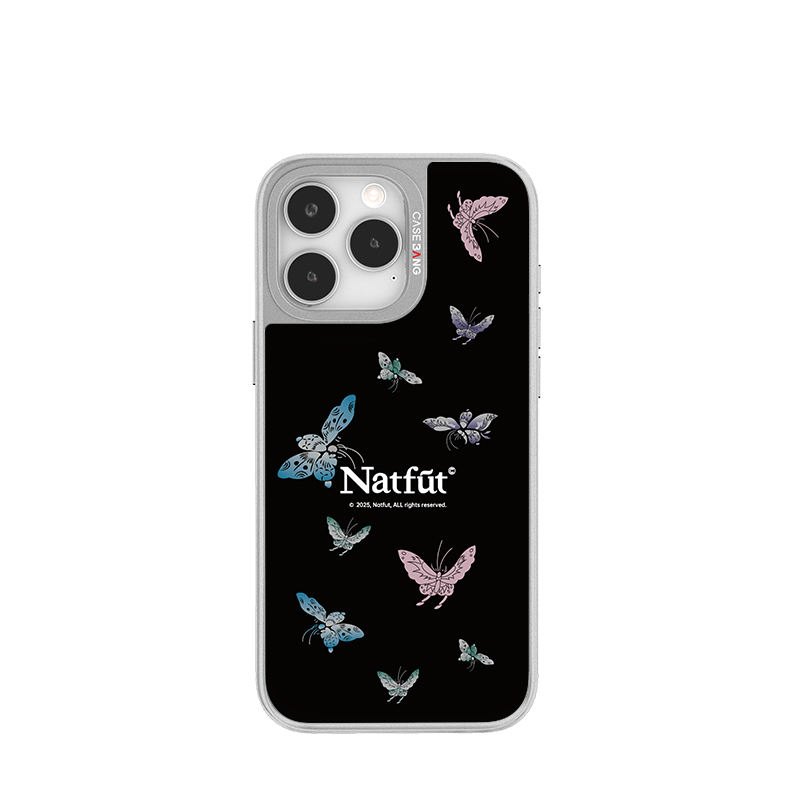 CaseBang Unijoy Ethereal Garden Silver Unijoy Dream Of Butterfly / iPhone 14 Pro Ethereal Garden Silver Unijoy