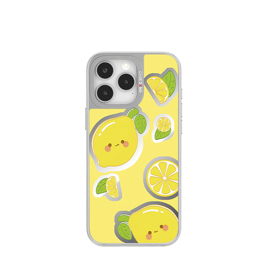 CaseBang Unijoy Fruit Series Silver Unijoy Sour Power / iPhone 14 Pro Fruit Series Silver Unijoy
