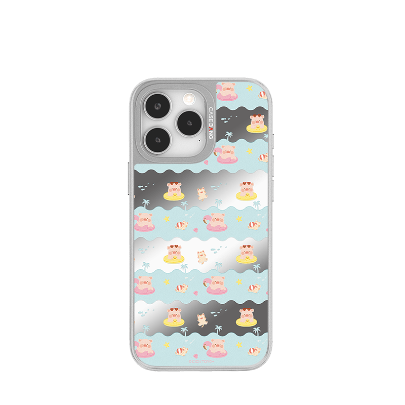 CaseBang Unijoy LULU The Piggy 2.0 Silver Unijoy LULU Swimming / iPhone 14 Pro LULU The Piggy 2.0 Silver Unijoy