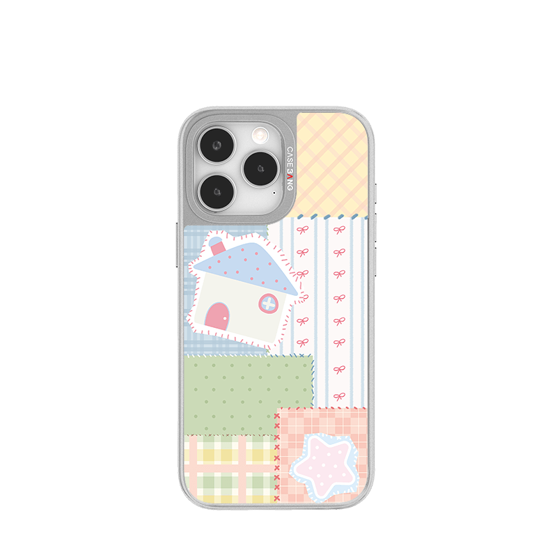 CaseBang Unijoy Patchwork Dreams Silver Unijoy Fresh Cottage / iPhone 14 Pro Patchwork Dreams Silver Unijoy