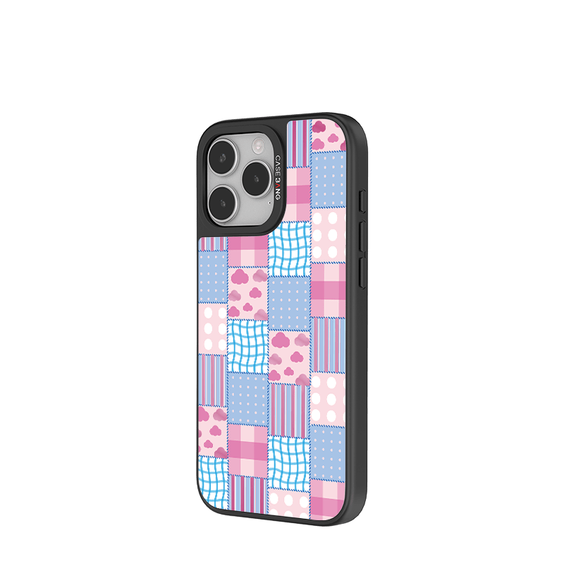 CaseBang Unijoy DETECTIVE CONAN Unijoy Phone Case New Arrival-Conan Panels Unijoy Pink Plaid Unijoy