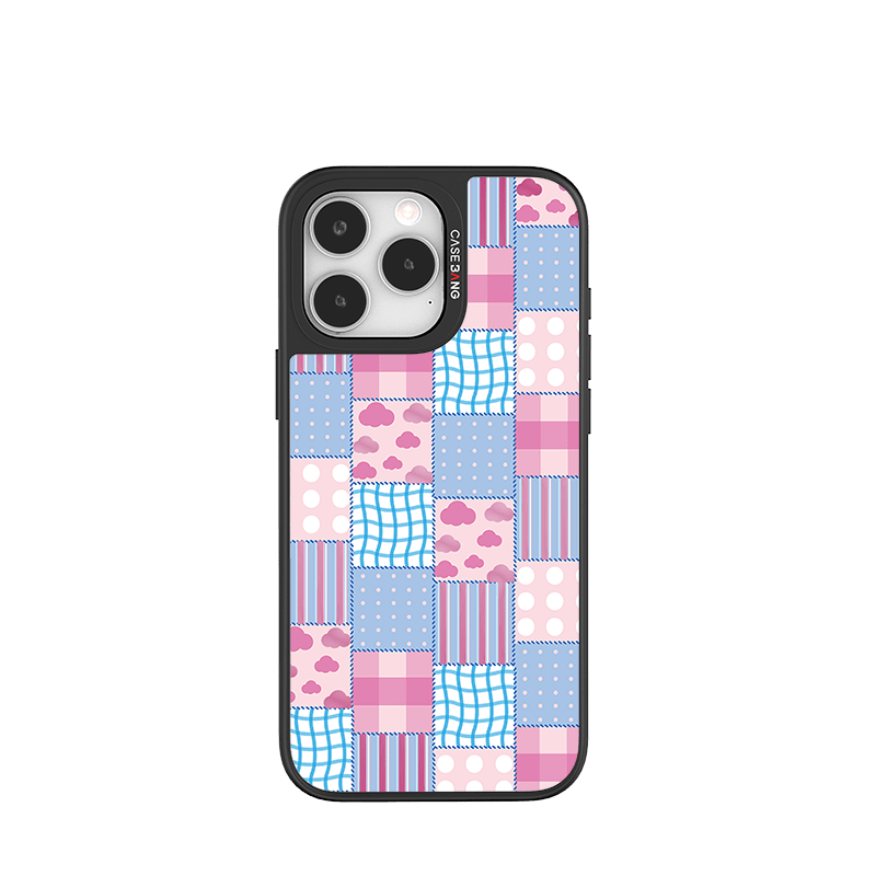 CaseBang Unijoy DETECTIVE CONAN Unijoy Phone Case New Arrival-Conan Panels Unijoy iPhone 16 Pink Plaid Unijoy