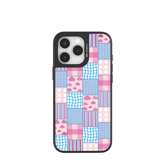 CaseBang Unijoy DETECTIVE CONAN Unijoy Phone Case New Arrival-Conan Panels Unijoy iPhone 16 Pink Plaid Unijoy