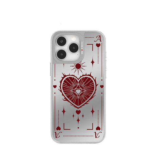 CaseBang Unijoy Pocket Pair Silver Unijoy HEARTS A / iPhone 14 Pro Pocket Pair Silver Unijoy