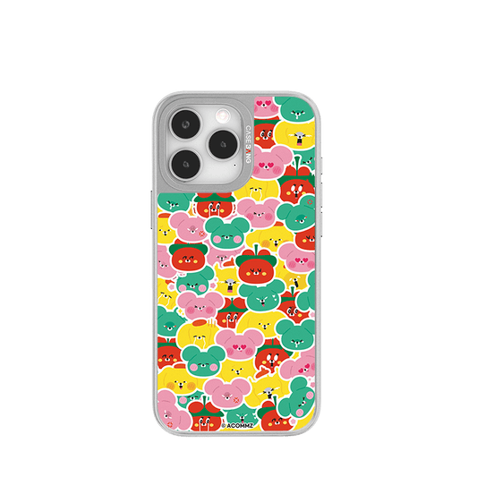 CaseBang Unijoy Wasabi Bear Silver Unijoy Prank Squad / iPhone 16 Pro Max Wasabi Bear Silver Unijoy