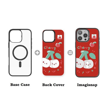 Cherry On Imagisnap - CaseBangImagisnapCaseBangiPhone 16 Pro MaxBack Cover+Base Case
