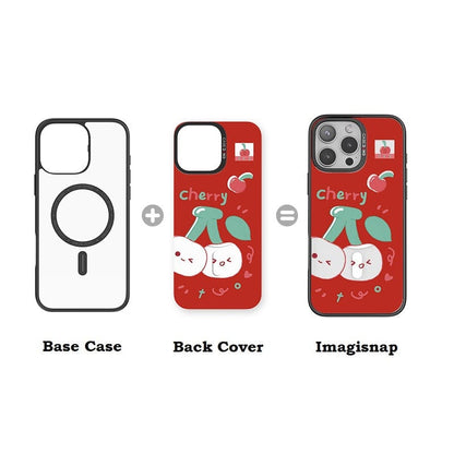 Cherry On Imagisnap - CaseBangImagisnapCaseBangiPhone 16 Pro MaxBack Cover+Base Case