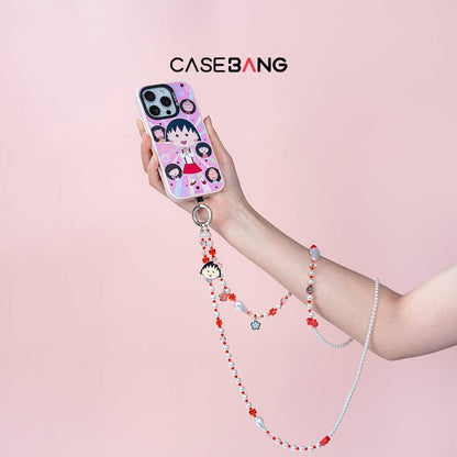 Chibi Maruko - chan Cross - body Charm - CaseBangCross - body CharmCaseBang
