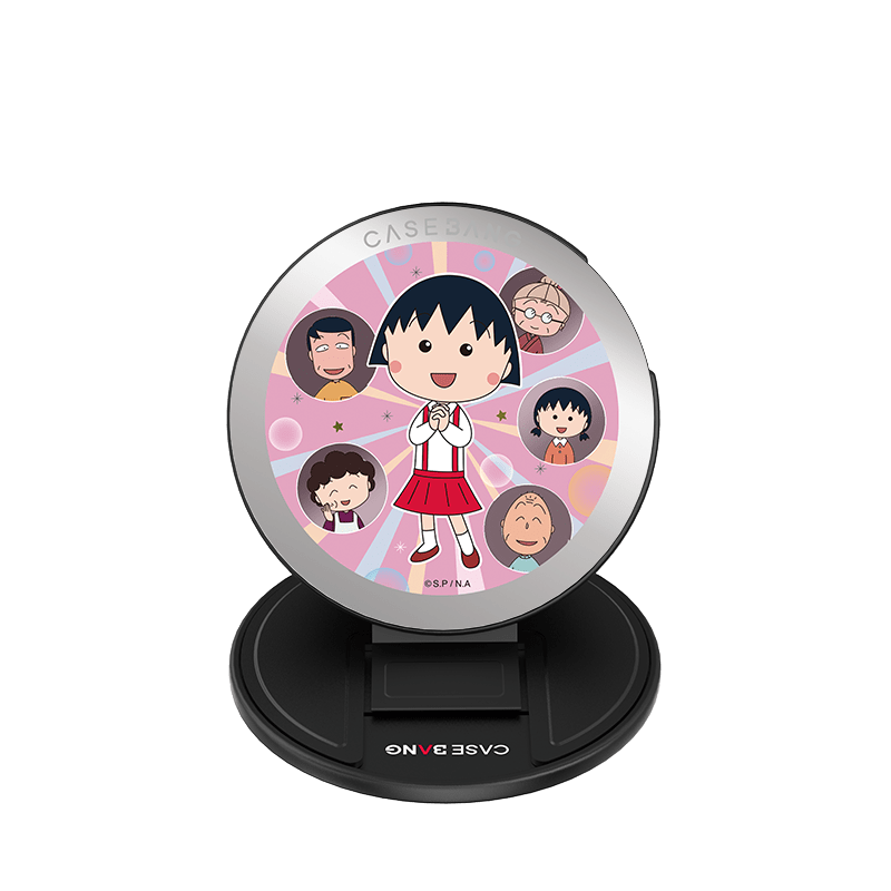Chibi Maruko - chan MagSafe Grip Stand - CaseBangMagsafe Grip StandCaseBangHome Sweet MarukoBase Stand + Back Cover