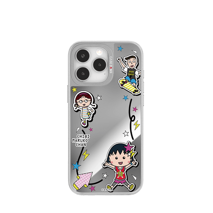 Chibi Maruko - chan Silver Unijoy - CaseBangUnijoyCaseBangSkater MarukoiPhone 14 Pro