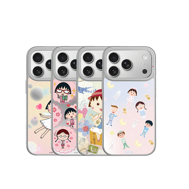Chibi Maruko - chan Silver Unijoy - CaseBangUnijoyCaseBangMaruko MelodyiPhone 14 Pro
