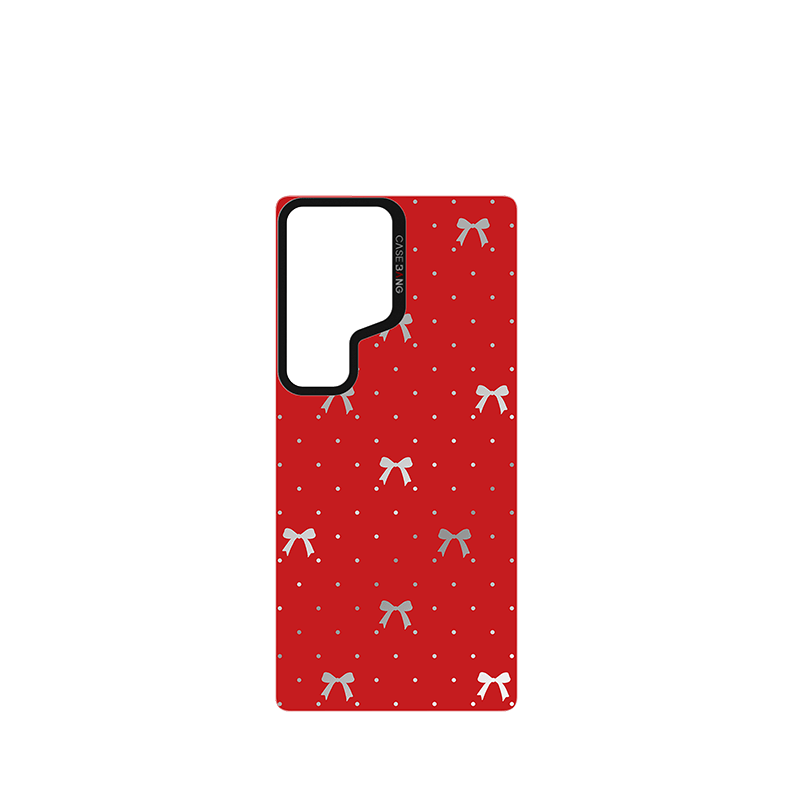 Classic Red Bow Imagisnap - CaseBangImagisnapCaseBangiPhone 17 Pro MaxBack Cover