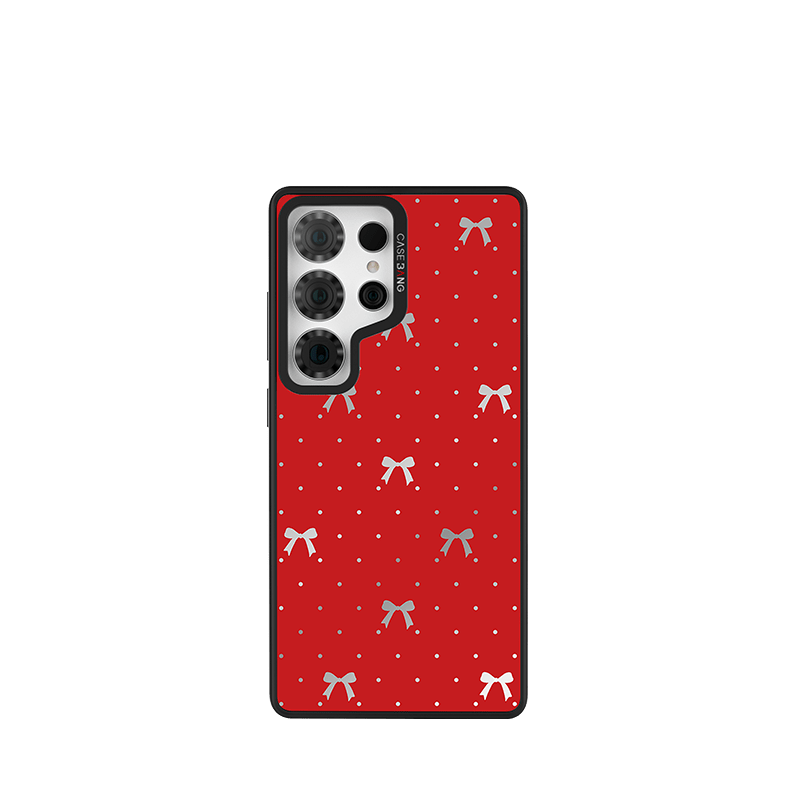 Classic Red Bow Imagisnap - CaseBangImagisnapCaseBangiPhone 17 Pro MaxBack Cover
