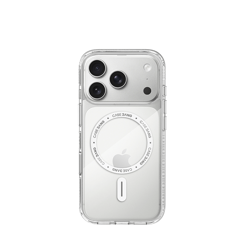 Clear Imagisnap Base Case - CaseBangBase CaseCaseBangWhiteiPhone 17 Pro Max