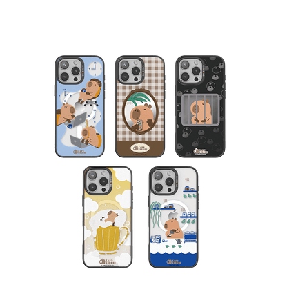 Coffee Capybara Imagisnap - CaseBangImagisnapCaseBangiPhone 16 Pro MaxBack Cover