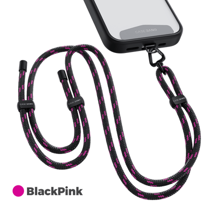 Cross - body Braid Charm - CaseBangCross - body CharmCaseBangBlack Pink