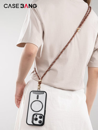 Cross - body Braid Charm - CaseBangCross - body CharmCaseBangBrown