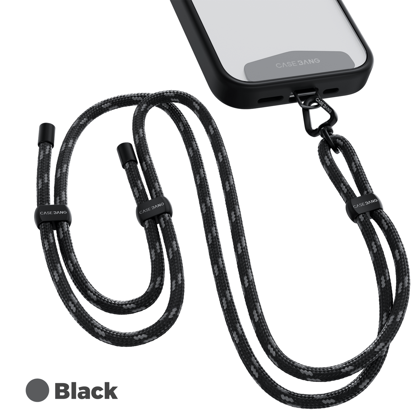 Cross - body Braid Charm - CaseBangCross - body CharmCaseBangBlack