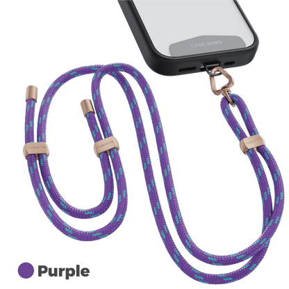 Cross - body Braid Charm - CaseBangCross - body CharmCaseBangPurple