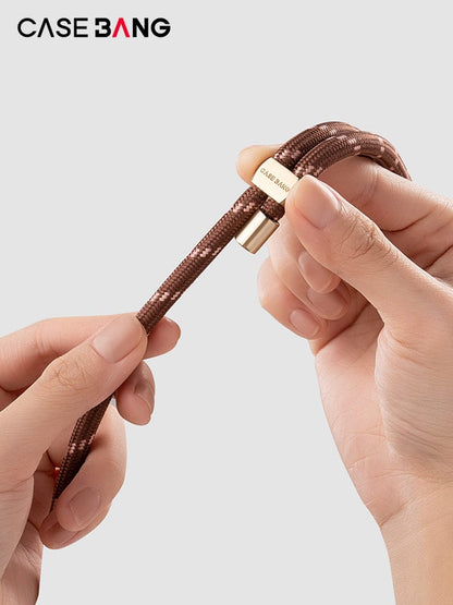 Cross - body Braid Charm - CaseBangCross - body CharmCaseBangBrown