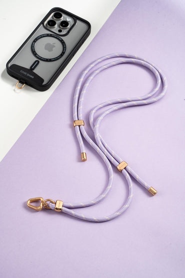 Cross - body Phone Braid Strap - CaseBangCross - body CharmCasebangLight Purple