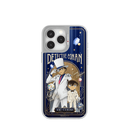 DETECTIVE CONAN Silver Unijoy - CaseBangUnijoyCaseBangGem Conan & Kid AnniversaryiPhone 14 Pro
