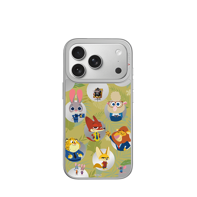 Disney Zootopia 3.0 Silver Unijoy - CaseBangUnijoyCaseBangZootopia PortraitiPhone 14 Pro