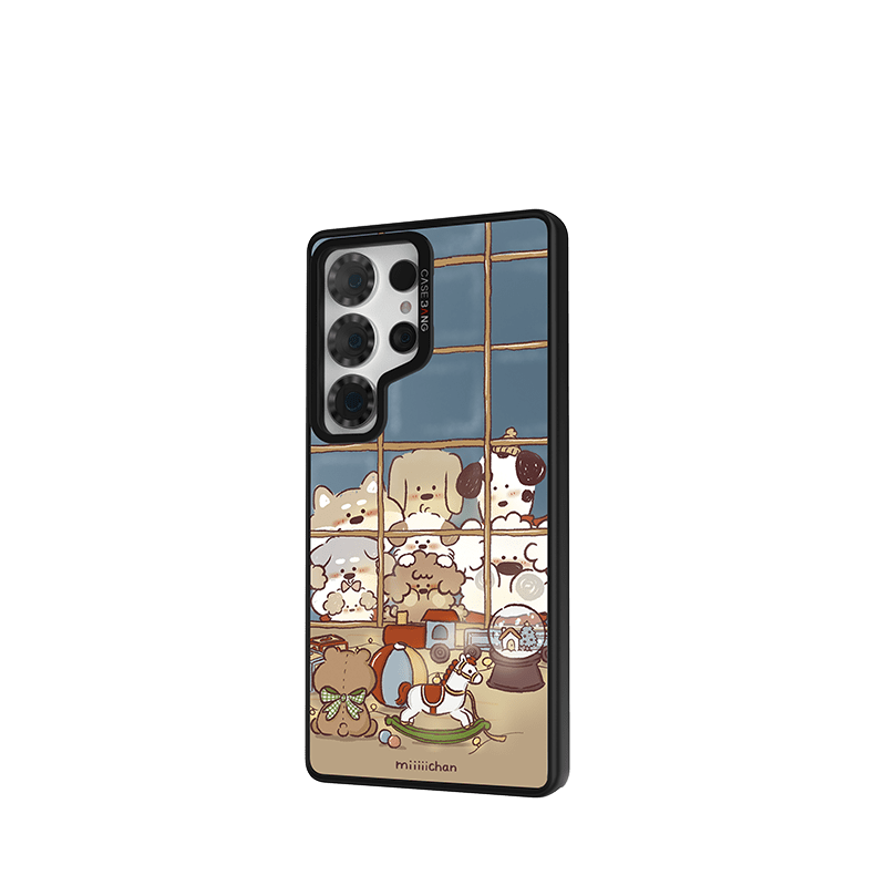 Dog Shopping Imagisnap - CaseBangImagisnapCaseBangSamsung S24Back Cover+Base Case