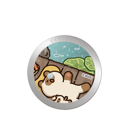 Doggy Cat Series MagSafe Grip Stand - CaseBangMagsafe Grip StandCaseBangSleepy Doggy CatBack Cover