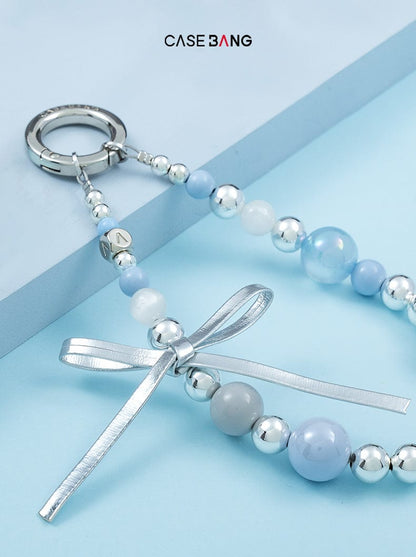 Dreamy Blue Bow Wrist Strap - CaseBangWrist StrapCaseBang