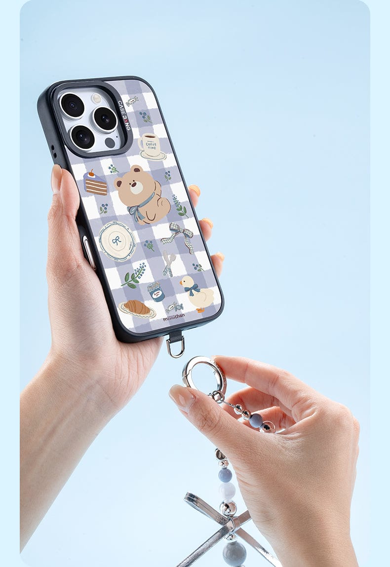 Dreamy Blue Bow Wrist Strap - CaseBangWrist StrapCaseBang