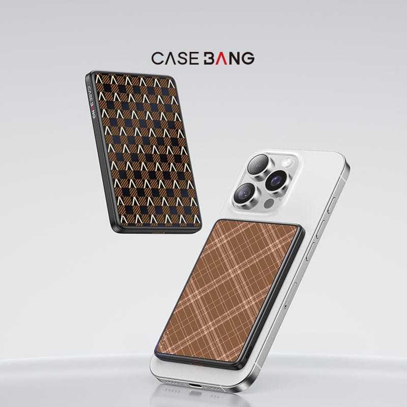 GENTLE PINK BROWN Magnetic Power Bank - CaseBangPower BankCaseBang5000mAh